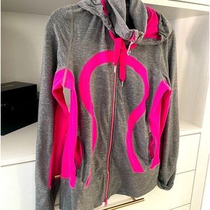 LULULEMON Stride Full Zip Hoodie Jacket Womens Size 8